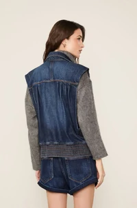 Colete Jeans Over - Animale