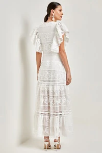 Vestido Longo Cute Lace - Ave Rara