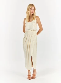 Conjunto Cetim Jacquard - Tufi Duek