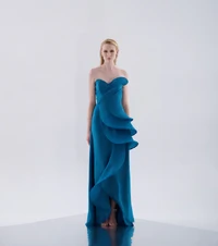 Vestido Ondas - Maracujá