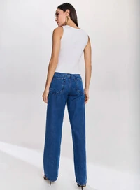Calça Jeans Wide Leg - Tufi Duek