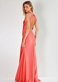 Vestido Gola Alta Franzido - Unity Seven