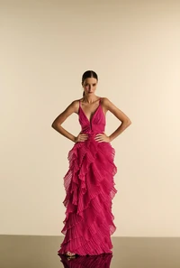 Vestido Camadas - Maracujá