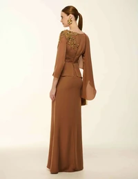 Vestido Bordado Capa - Artesacra