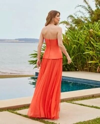 Vestido Busto Alfaiataria - Korecom