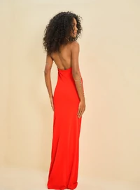 Vestido Frente Única Metal - Open