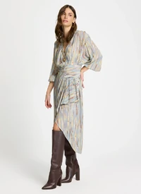 Vestido Rubi Midi Feminino - Le Lis