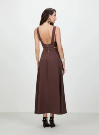 Vestido Midi Faixa - Tufi Duek