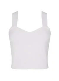 Top Cally Off Tricot Feminino - Le Lis
