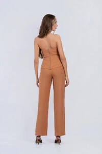 Conjunto Isadora Regata Peplum & Pantalona - Fernanda Nabhan