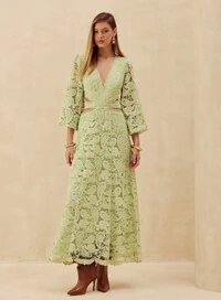 Vestido Renda Cut Out - Skazi