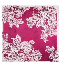 Lenço Floral Acetinado - Le Lis