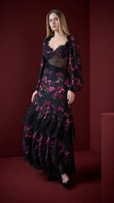 Foto Vestido Longo Renda - Skazi