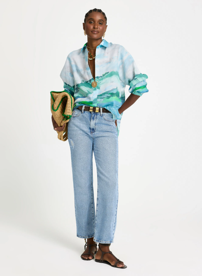 Foto Calça Jeans Reta Thalessa - Le Lis