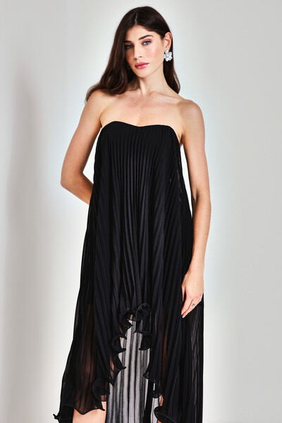 FotoVestido Plissado Mullet - Ave Rara