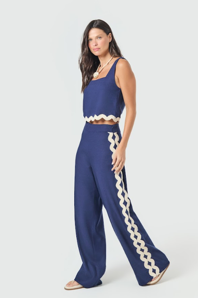 Foto Conjunto Detalhes Em Crochê - Sly Wear