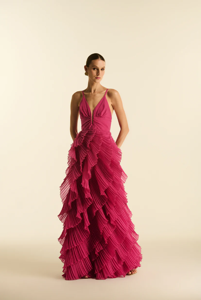 Foto Vestido Camadas - Maracujá