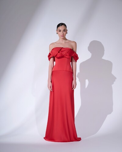 Foto Vestido Ombro a Ombro - Maracujá