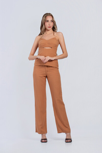 Foto Conjunto Isadora Regata Peplum & Pantalona - Fernanda Nabhan