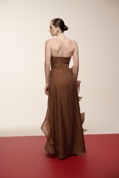 FotoVestido Babados - Maracujá