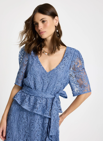 FotoVestido Tina Midi Feminino - Le Lis