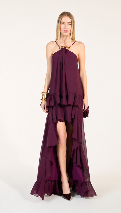 Foto Vestido Longo Camadas - Skazi