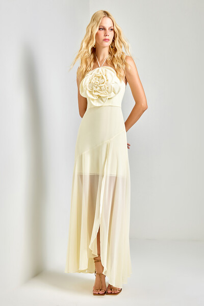 Foto Vestido Longo Valsa das Flores - Ave Rara