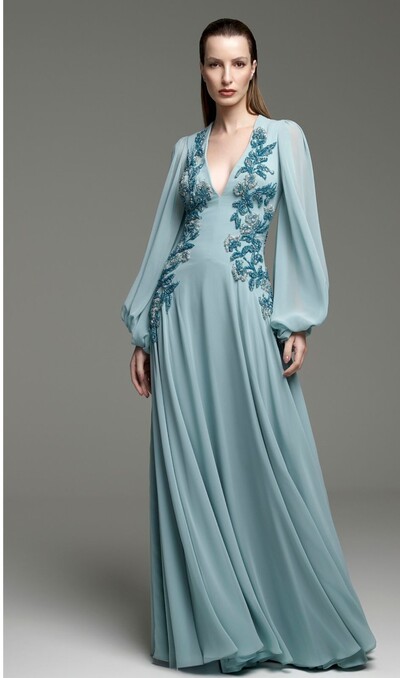 Foto Vestido Bordado Fluido - M.rodarte