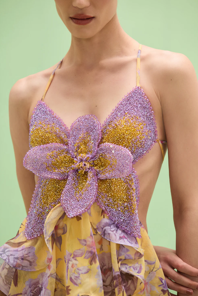 Foto Vestido Flor Bordado - PatBo