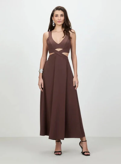 Foto Vestido Midi Faixa - Tufi Duek
