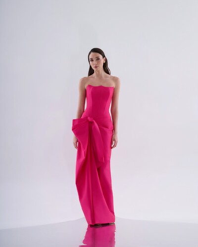 Foto Vestido Corselet Laço - Maracujá