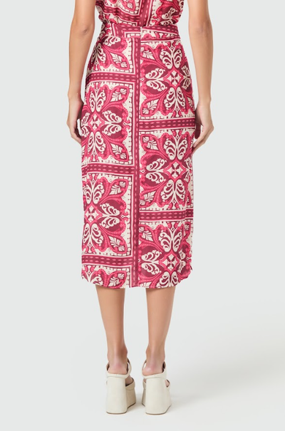 FotoSaia Midi Estampado Fenda - Sly Wear