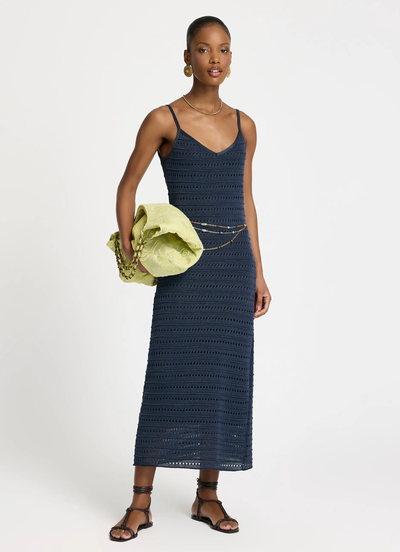 Foto Vestido Midi Bebel II Tricot Feminino - Le Lis