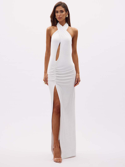 Foto Vestido Franzido Amarração - Oasis