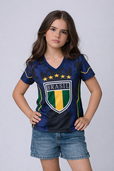 Foto Camiseta Copa Infantil Feminino - Fernanda Nabhan