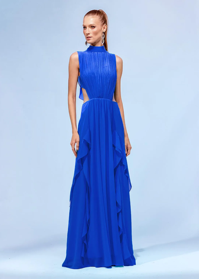 Foto Vestido Gola Babados - Fleche D'or