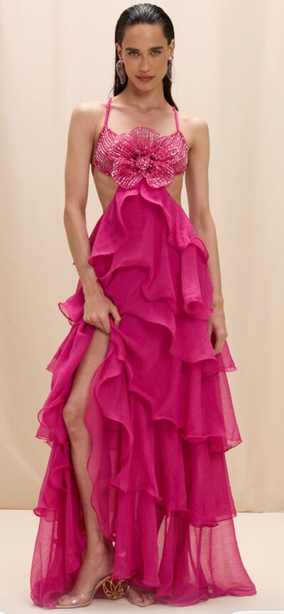 Foto Vestido Busto Bordado - PatBo