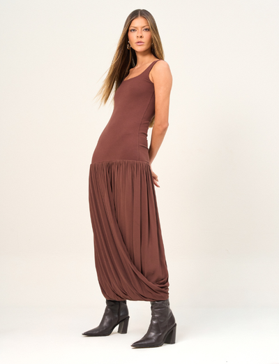 FotoVestido Corpo Alongado Balonê - Open