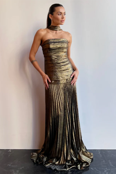 Foto Vestido Drapeado - Unity Seven