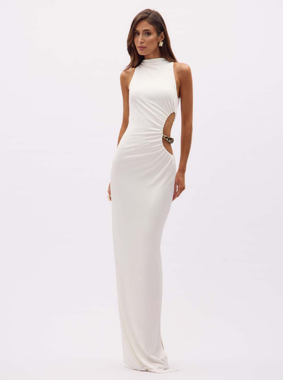 Foto Vestido Recorte Cintura Metal - Oasis