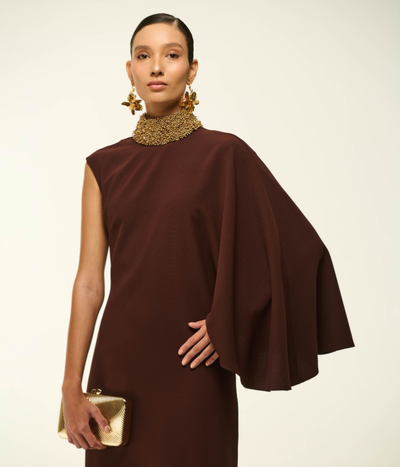 FotoVestido Gola Bordado - Artesacra