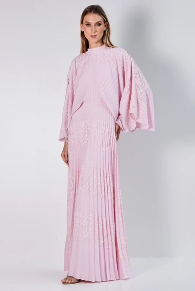 Foto Vestido Plissado Renda - Unity Seven