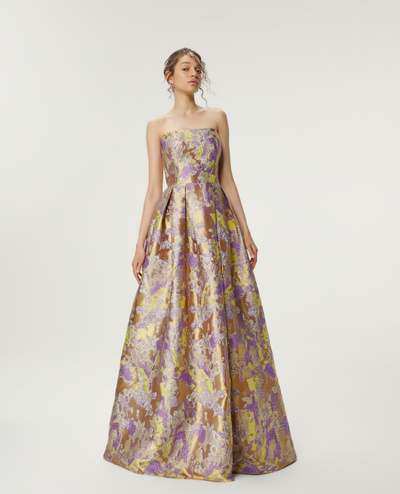 Foto Vestido Jacquard - Marrô