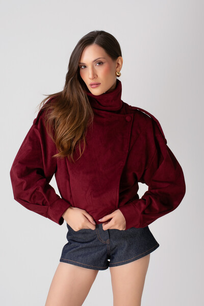 Foto Jaqueta Aura Suede - Fernanda Nabhan