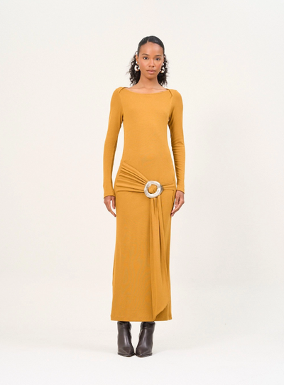 Foto Vestido Fivela Metal - Open
