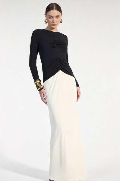 Foto Vestido Longo Decote Costas - Skazi