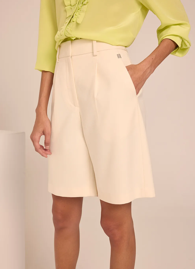 FotoBermuda New Stella Off Alfaiataria Feminina - Le Lis