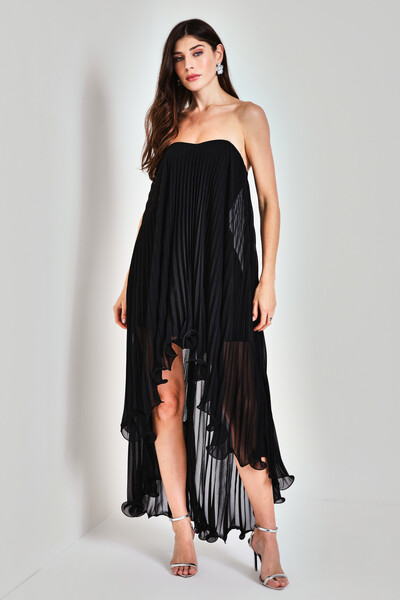 Foto Vestido Plissado Mullet - Ave Rara