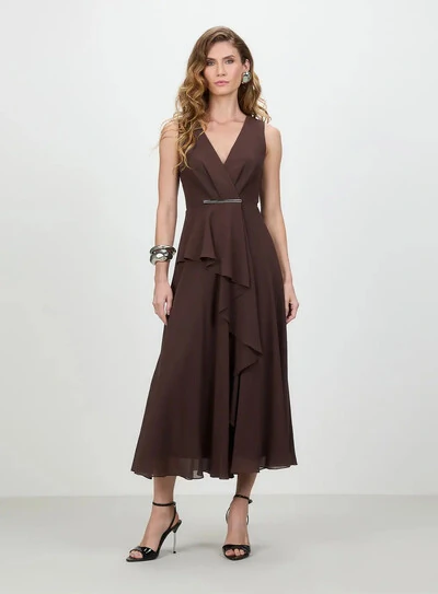 Foto Vestido Midi Fluid - Tufi Duek