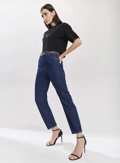 FotoCalça Jeans Cenoura - Tufi Duek
